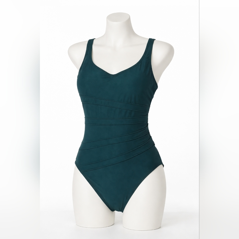Roots Teal Swimwear